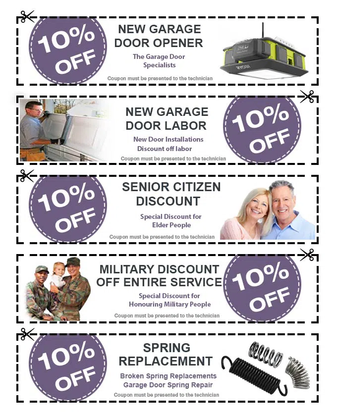 Community Garage Door Service Indianapolis, IN 317-574-4182 - couponSet26-five